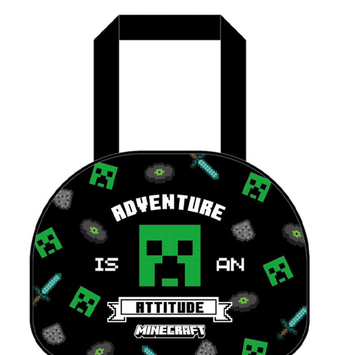 K Company Minecraft Kids Vinyl Bag for Fun Adventures