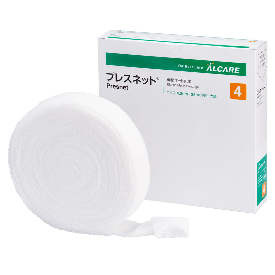 ALCARE Stretchable Net Bandage 11675 Size 4 Roll
