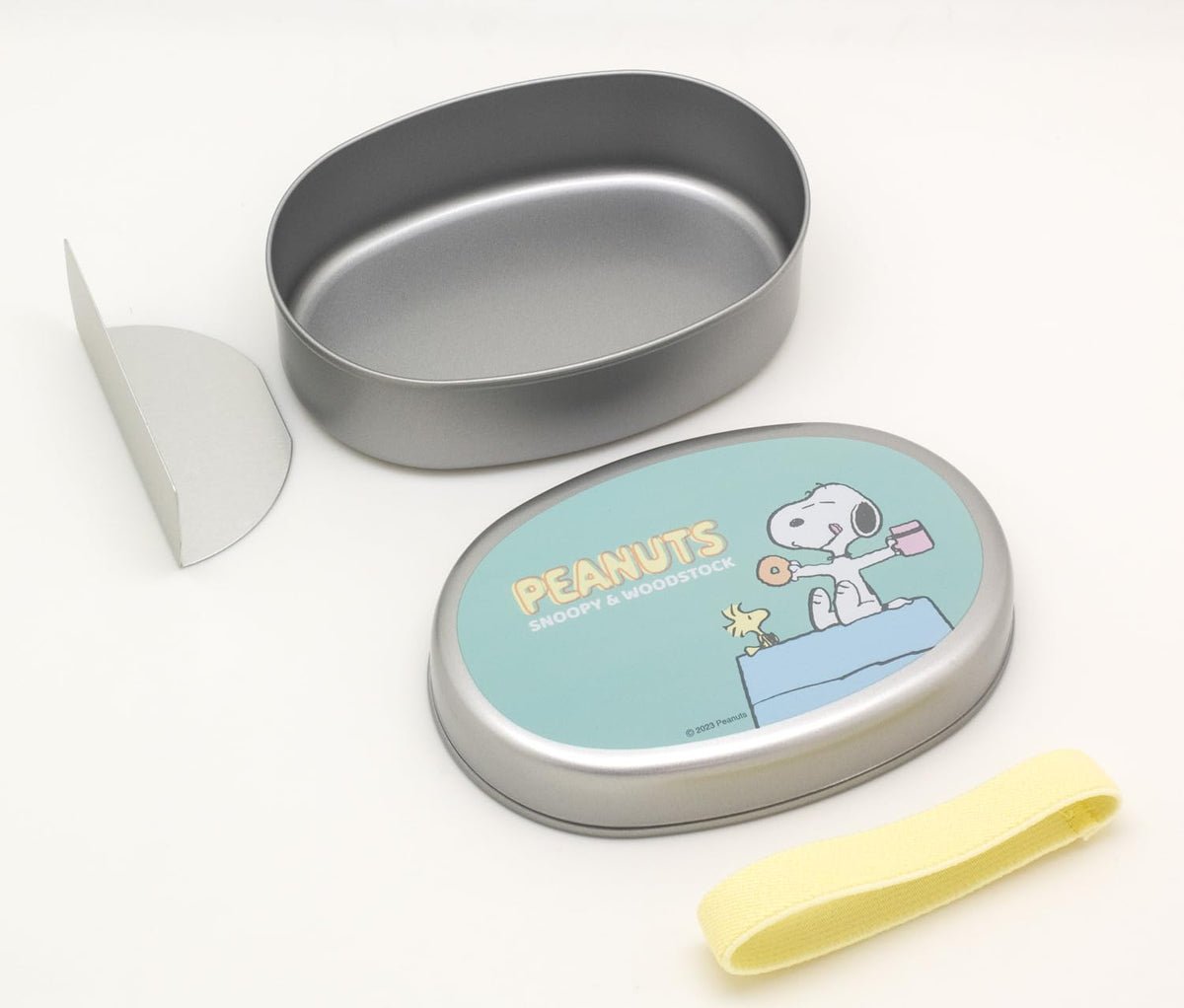 OSK Aluminum Kids Lunch Box 350ml with Snoopy Design