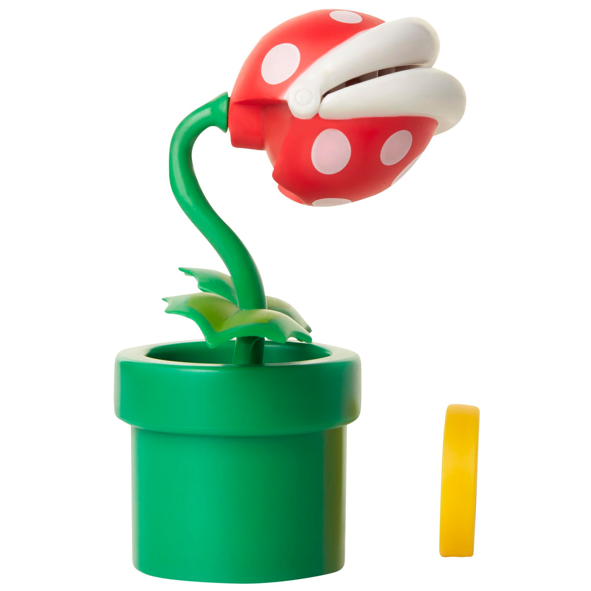 Sanei Super Mario Figure Collection Plus Piranha Plant with Coin