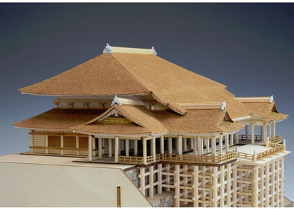 Woody JOE 1/150 Shimizu Temple Wooden Model Assembly Kit