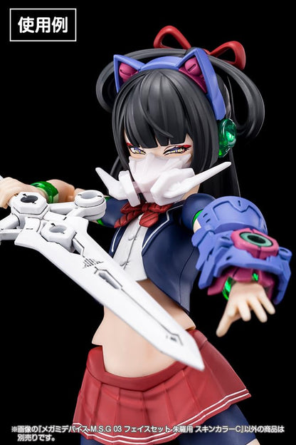 KOTOBUKIYA Megami Device M.S.G 03 Face Set for Shura Skin Color C