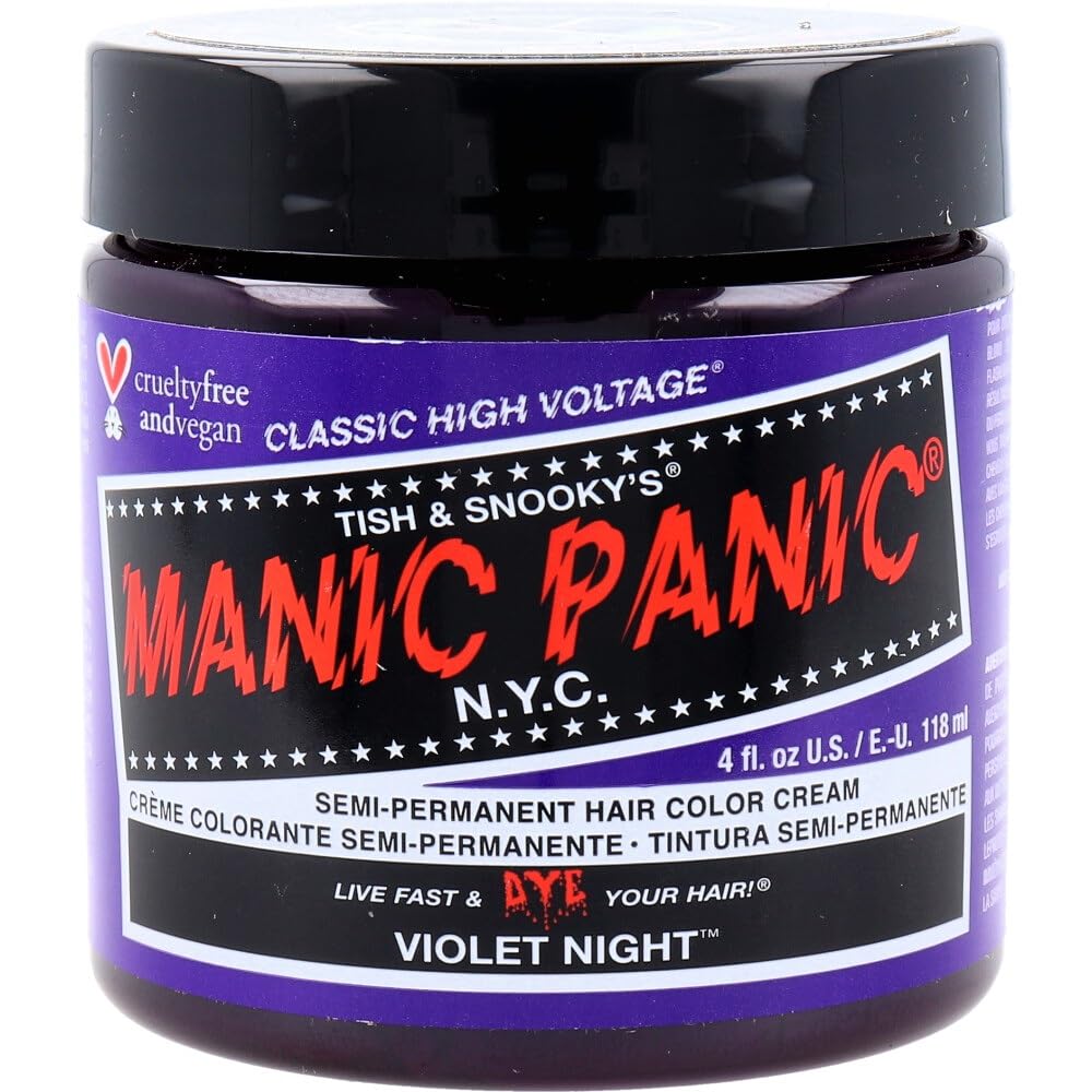 MANIC PANIC Color Cream Violet Night 4oz