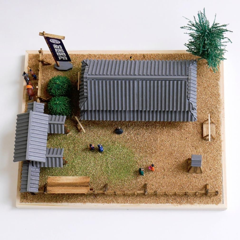 Woody JOE Tokaido 53 Stations Nii Seki Wooden Model Kit
