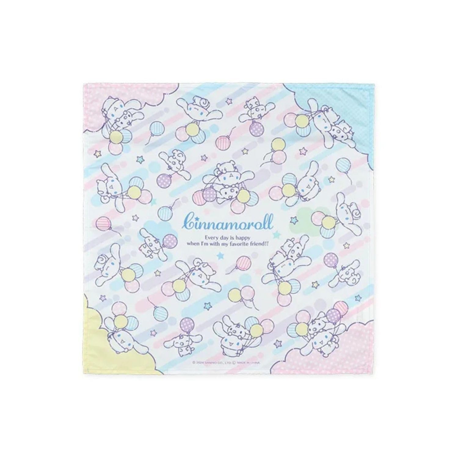 Salon de Sanrio Napkin Set with Cinnamonroll Design 43x43cm