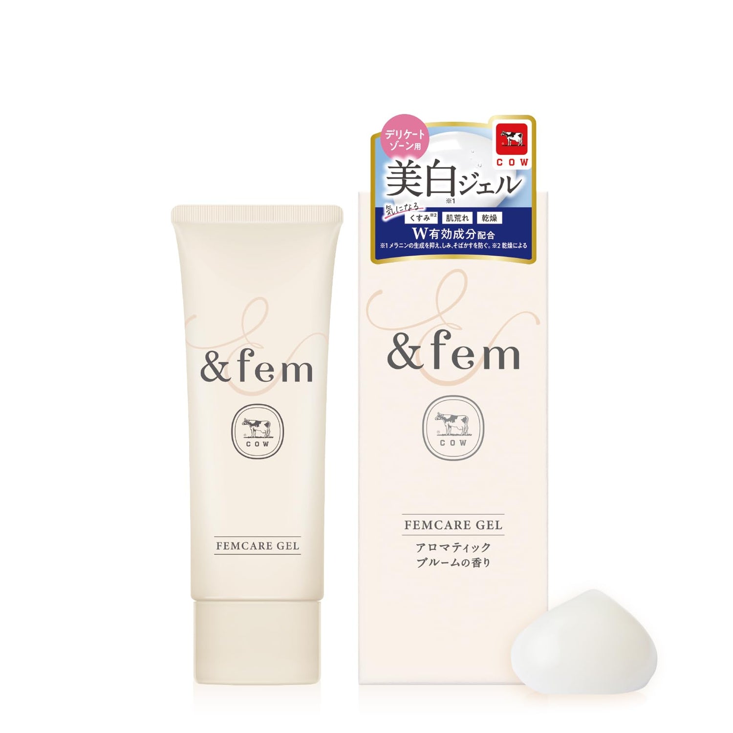 Gyuunyuusekken Fem Care Brightening Gel 30g for Moisture