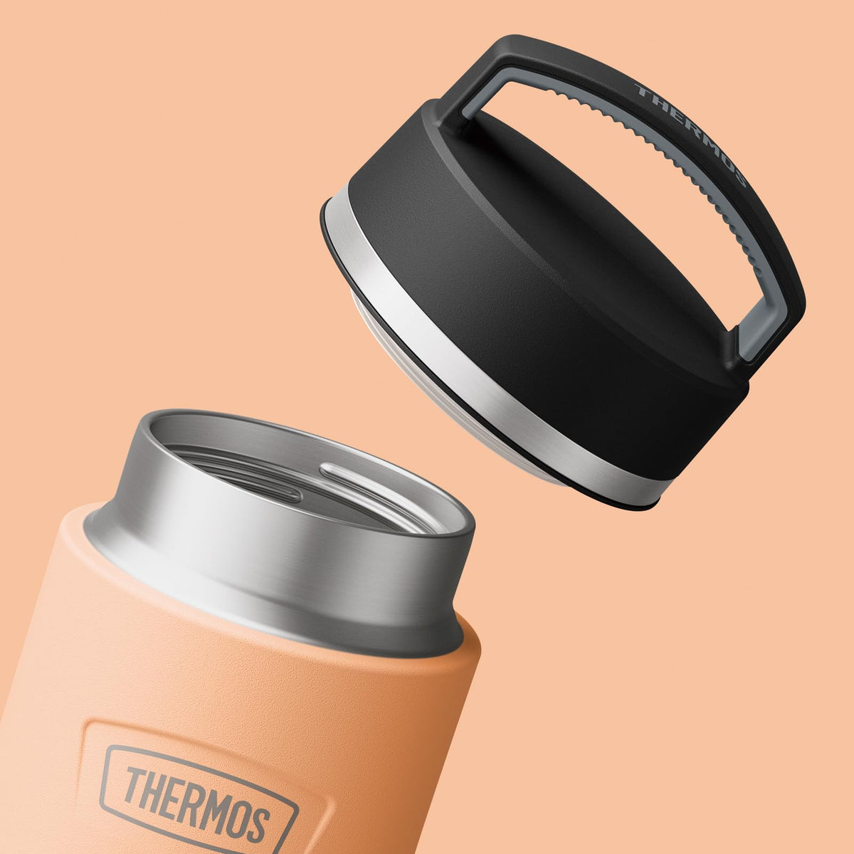 THERMOS Hydration Bottle 945ml Insulated Melon Design