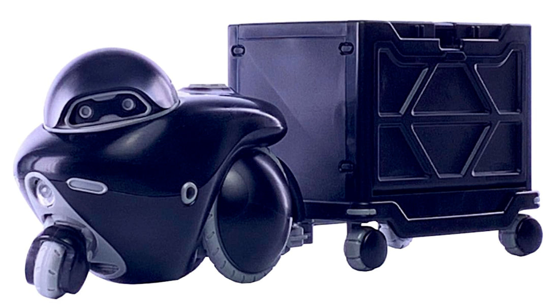 M.I.Molde HAKOBU/RIKU Cart and Container Set Black Version 1/12 Scale Model