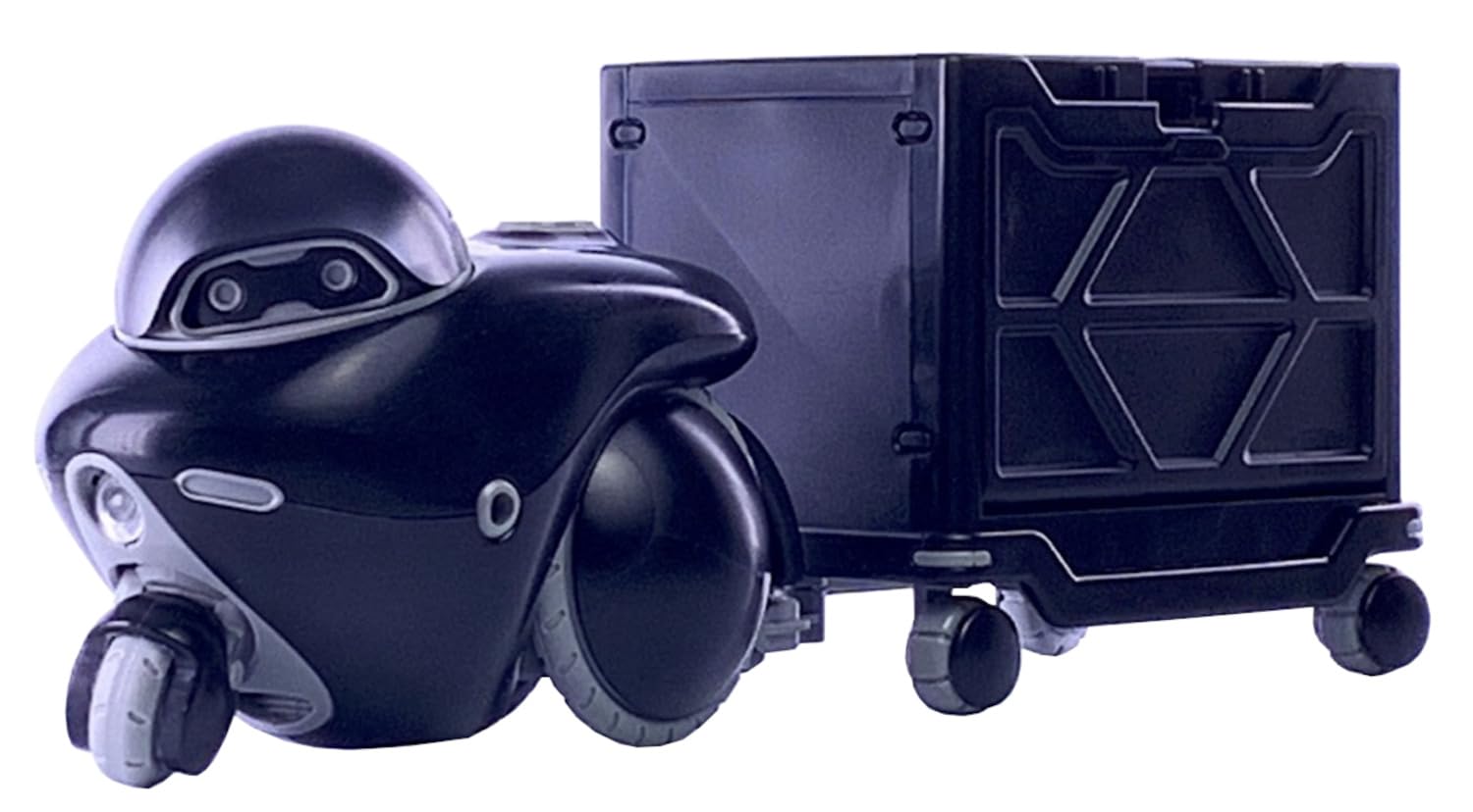 M.I.Molde HAKOBU/RIKU Cart and Container Set Black Version 1/12 Scale Model