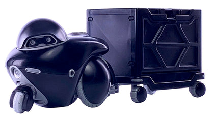 M.I.Molde HAKOBU/RIKU Cart and Container Set Black Version 1/12 Scale Model