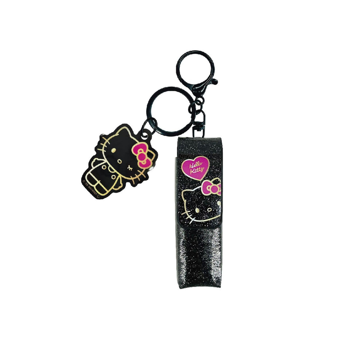 San-Art Hello Kitty Gal Series Lip Case Charm Black
