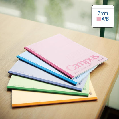 KOKUYO Campus Notebook 5-Pack B5 A-Sized Assorted Colors