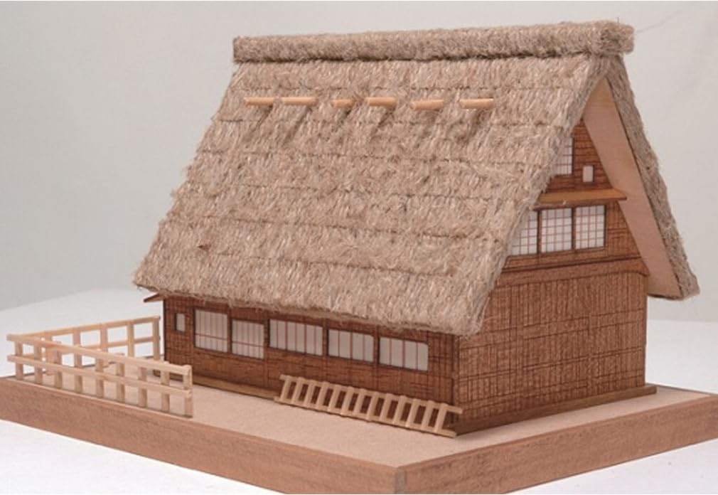 Woody JOE Mini Architecture Gassho-Zukuri Wooden Model Kit