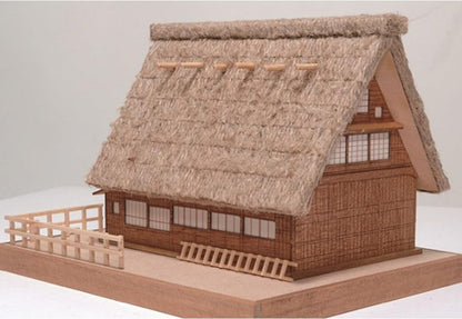 Woody JOE Mini Architecture Gassho-Zukuri Wooden Model Kit