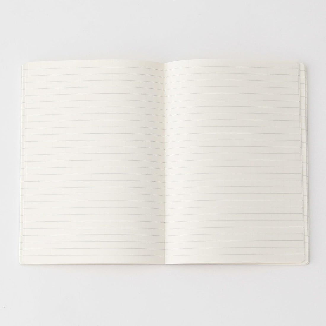 MUJI B6 Flat Open Notebook Light Gray 80 Pages