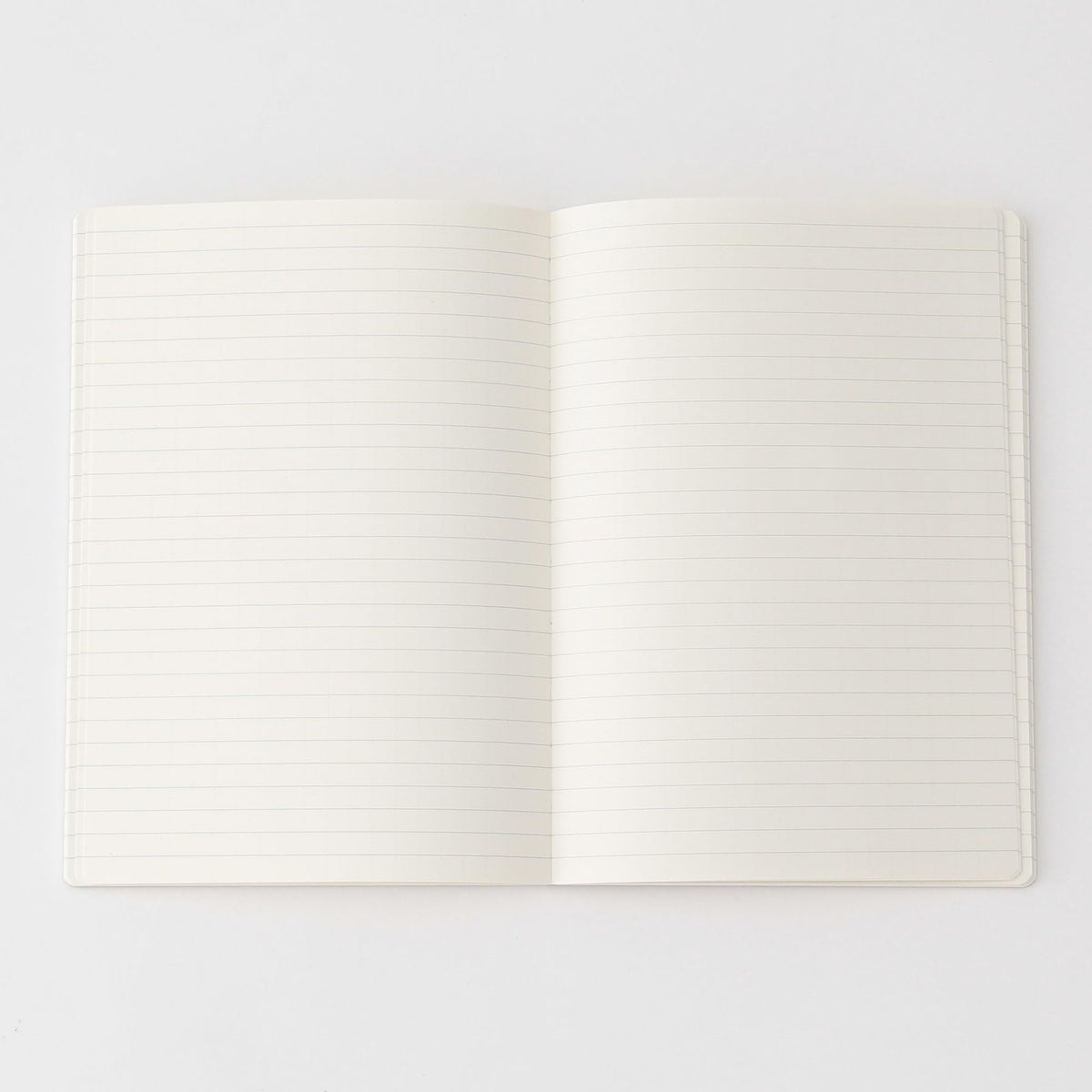 MUJI B6 Flat Open Notebook Light Gray 80 Pages