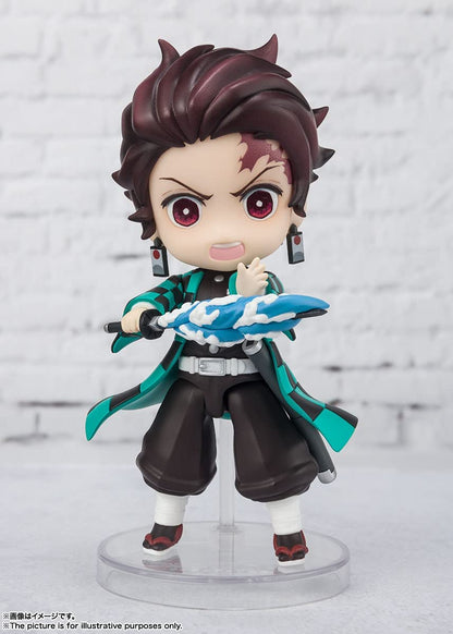 TAMASHII NATIONS Figuarts mini Demon Slayer Tanjiro Kamado PVC Figure 90mm