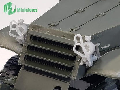 MJ Miniature 1/35 M3/M16 Halftrack Detail Upgrade Set for Tamiya Models