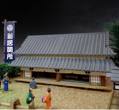 Woody JOE Tokaido 53 Stations Nii Seki Wooden Model Kit