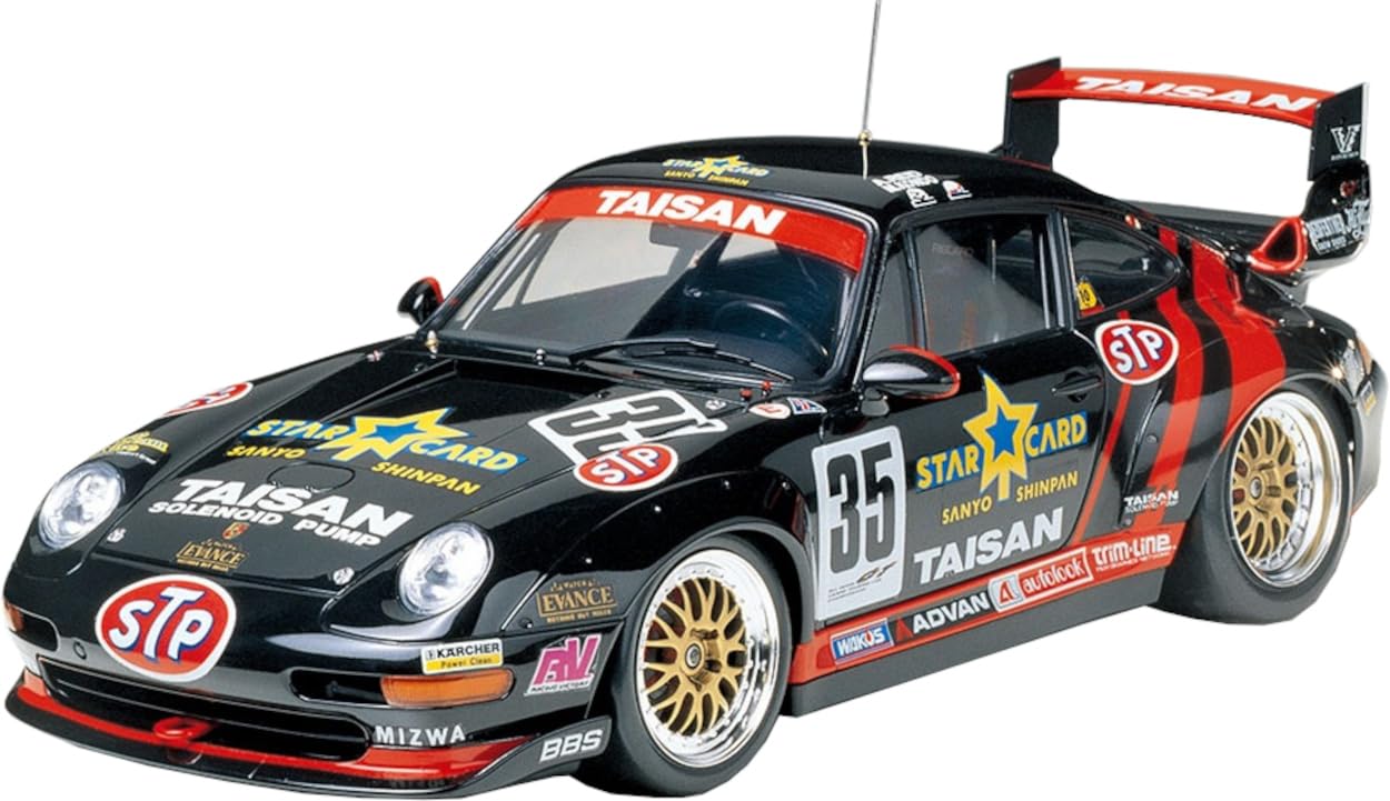 TAMIYA 1/24 Scale Model Typhon Star Card Porsche 911 GT2