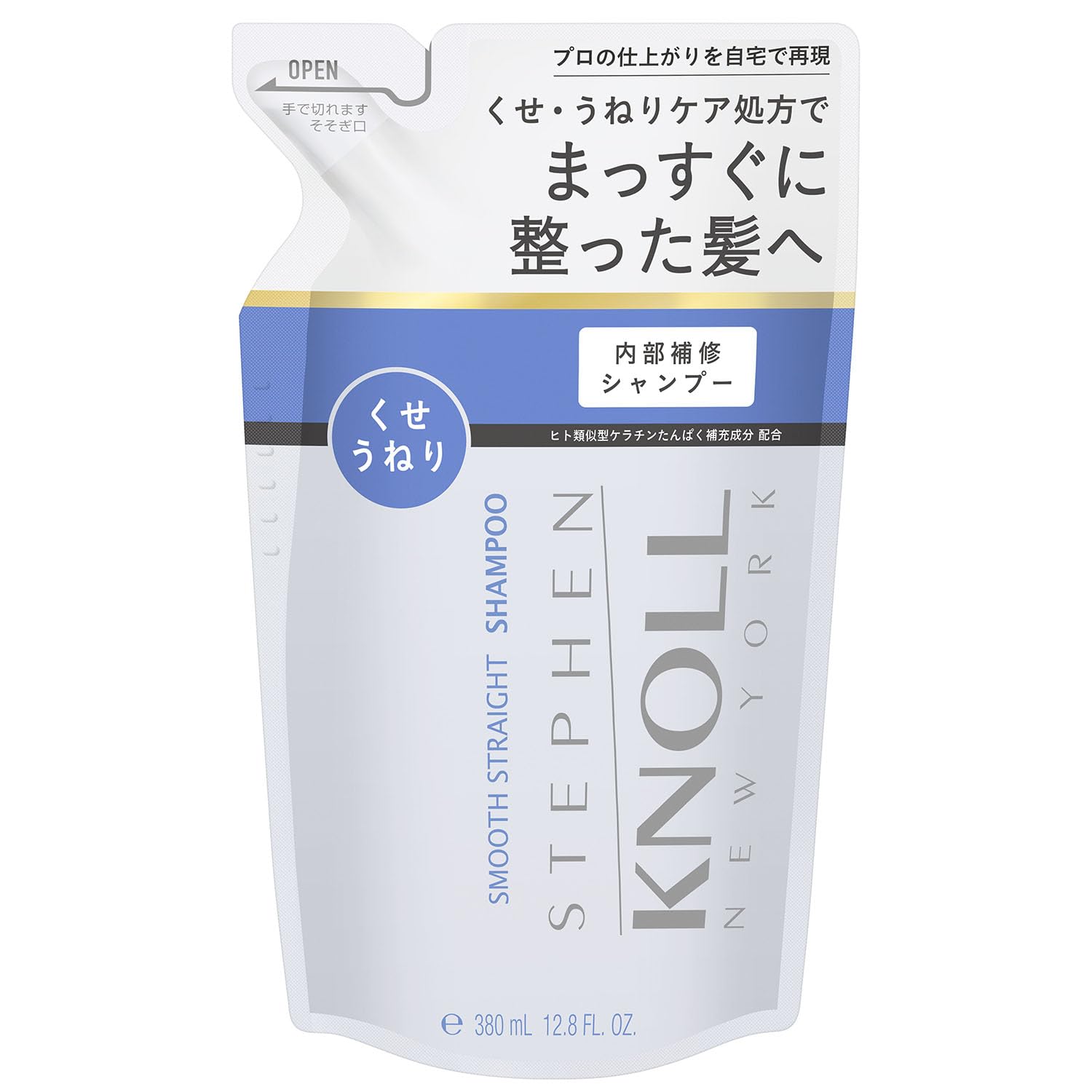 STEPHEN KNOLL Smooth Straight Shampoo 380mL for Frizz Control