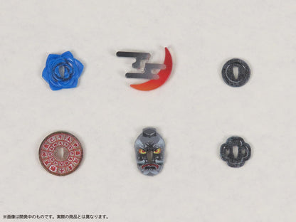 EMC Samurai Weapon Figure Kit Full Color Printed Model Parts