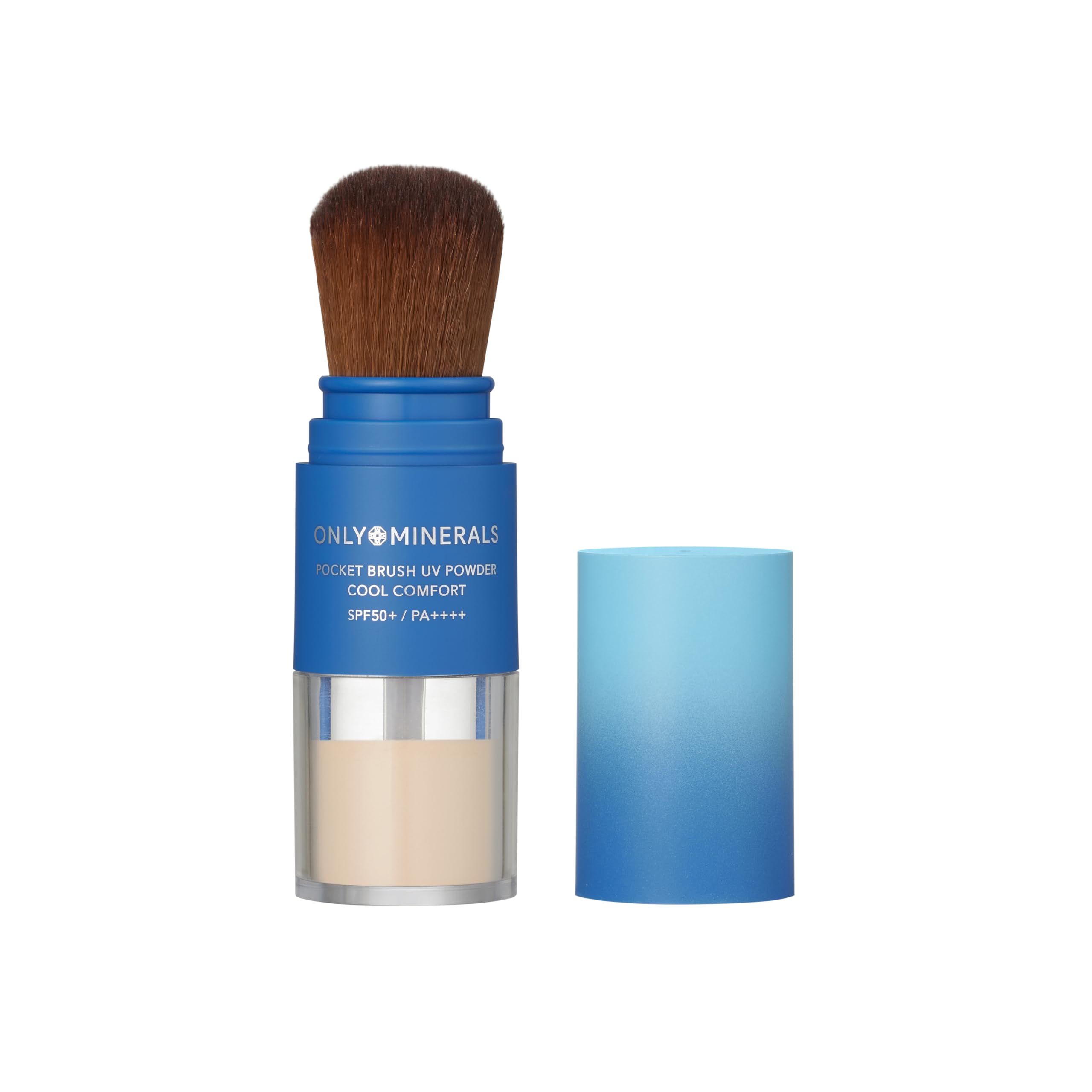 ONLY MINERALS Pocket Brush UV Powder Cool Comfort EX01 Natural 3g