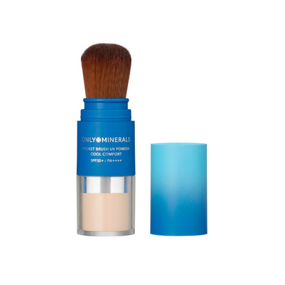 ONLY MINERALS Pocket Brush UV Powder Cool Comfort EX01 Natural 3g