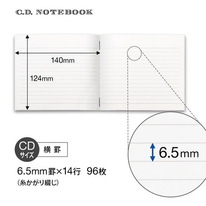 Apica Premium CD Notebook Wide Rule A5 Size