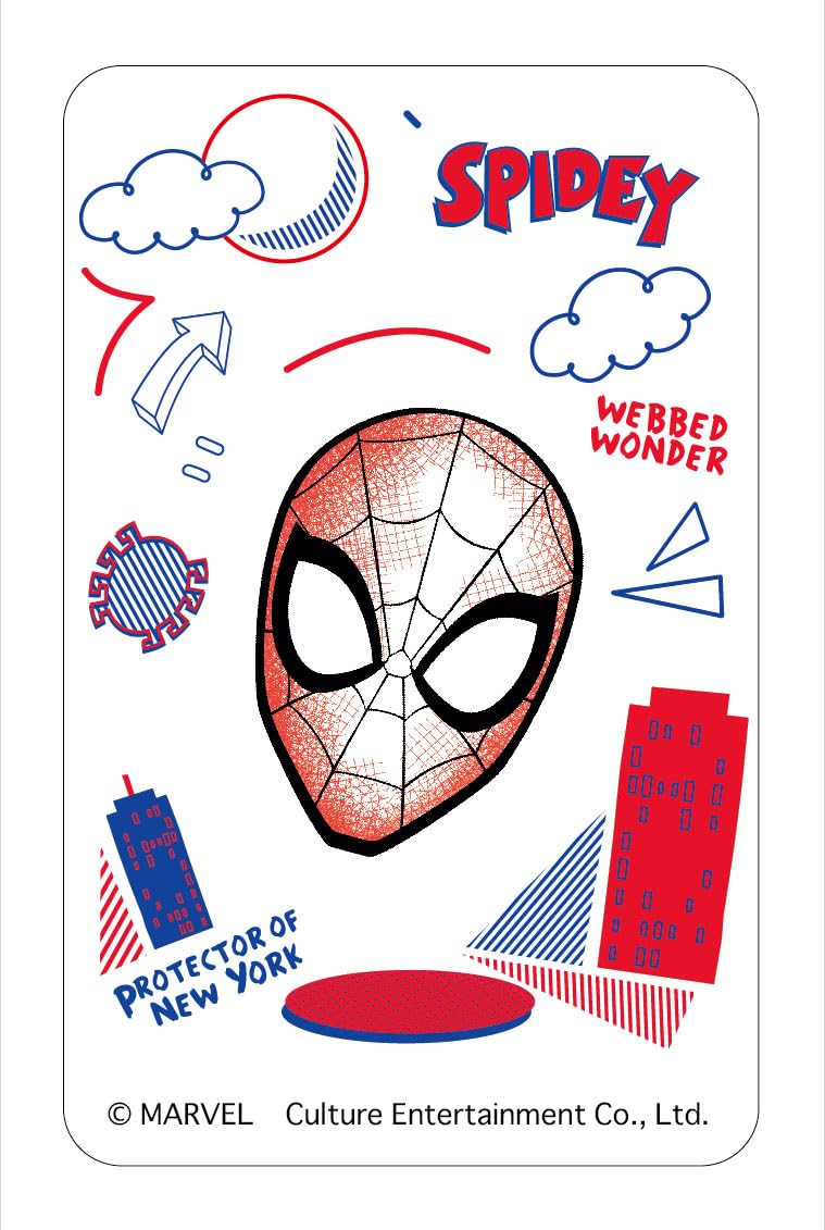 Culture Entertainment Marvel Spider-Man Magical Clear Card Set