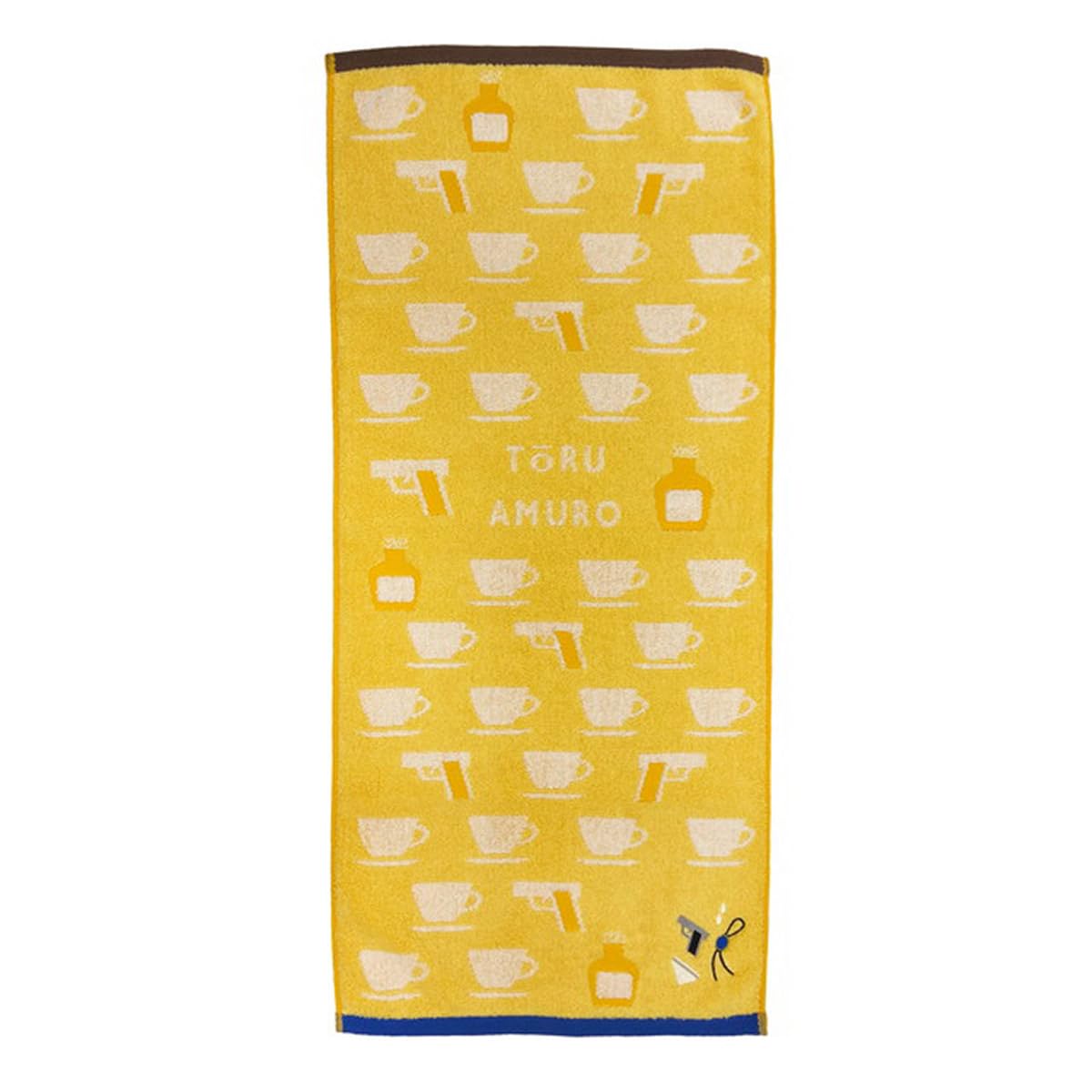 Marushin Face Towel Detective Conan Poirot Pattern
