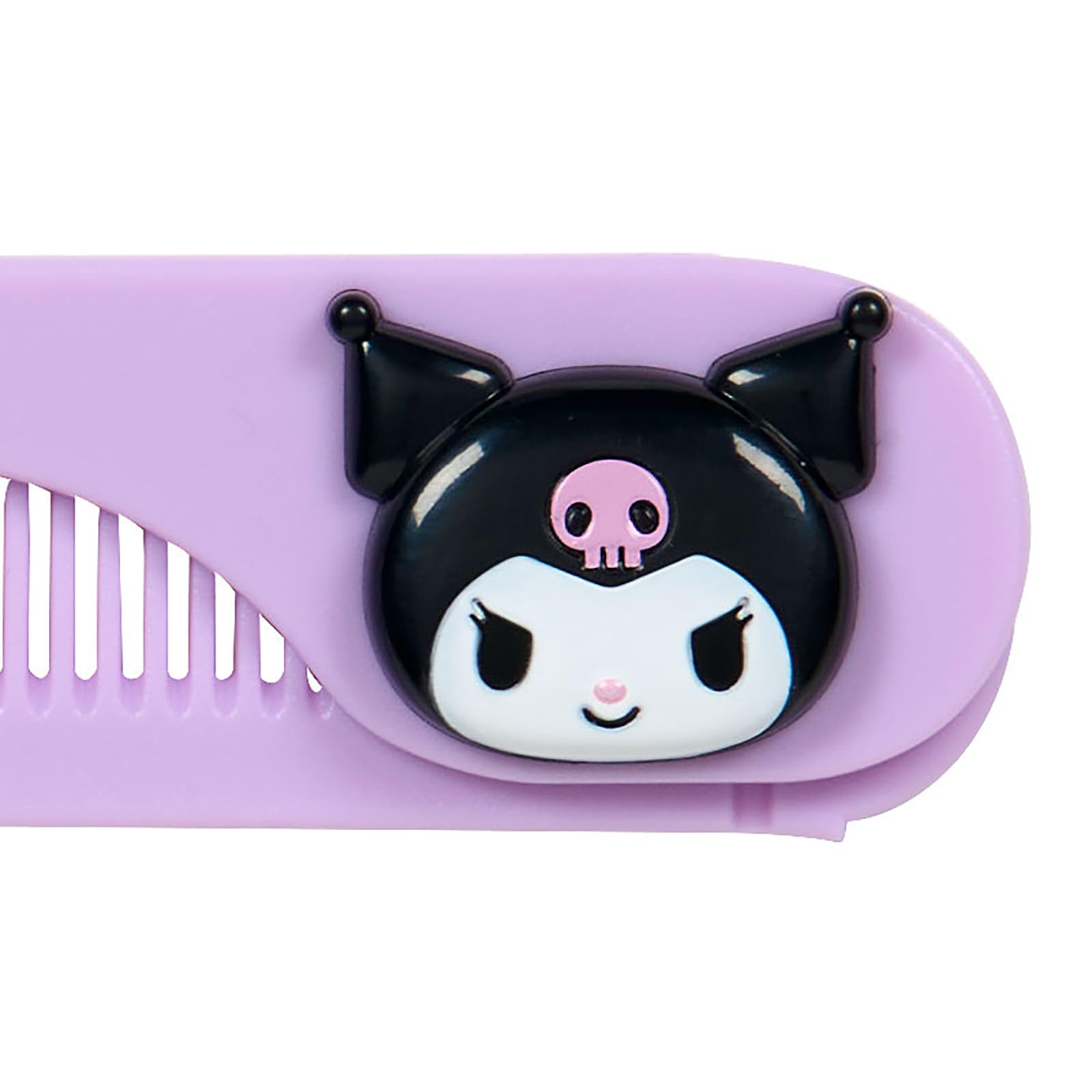 SANRIO Folding Comb Featuring Kuromi for Easy Styling
