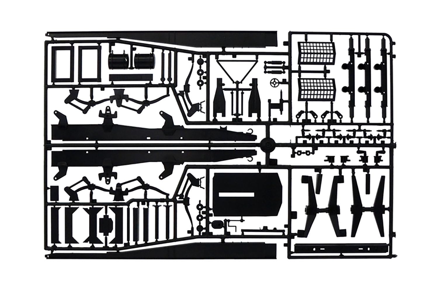 PLATZ 1/24 Scale Container Trailer Model Kit for Collectors