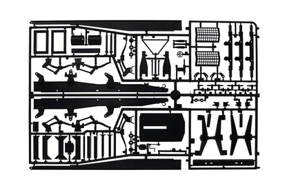 PLATZ 1/24 Scale Container Trailer Model Kit for Collectors