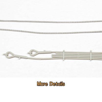 Liang Model Non-Scale Soft Tow Cable 0.8mm x 1m for Miniature Models