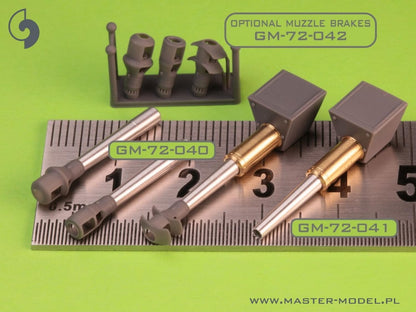 Master 1/72 Scale Model Parts for WW2 German 10.5cm StuH 42 Gun