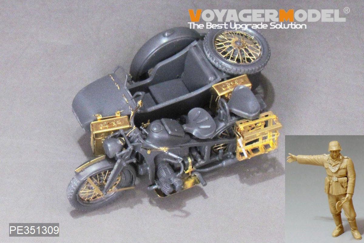 Voyager Model 1/35 WW2 German Zundapp KS600 Upgrade Set for Tamiya 35384