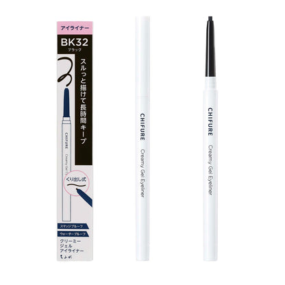 CHIFURE Creamy Gel Eyeliner BR26 Brown Waterproof 2mm