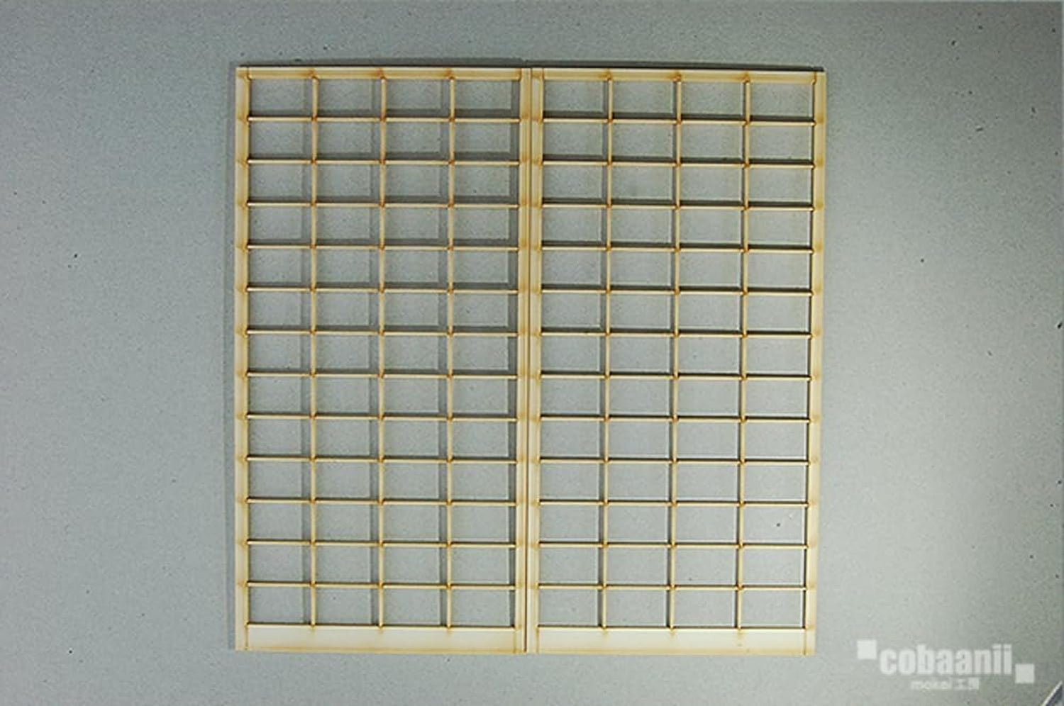 Cobaanii mokei Wooden Assembly Kit Japanese Shoji 1/12 Scale Model