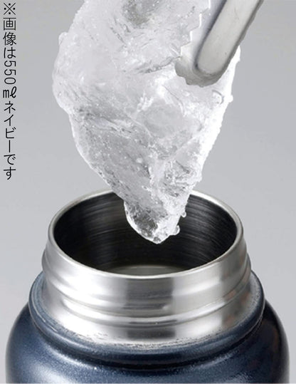 Kakusee White Mag Bottle 550ml for Everyday Hydration