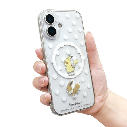 Suncrest Pocket Monster iPhone 17 MagSafe Case Pikachu &amp; Eevee