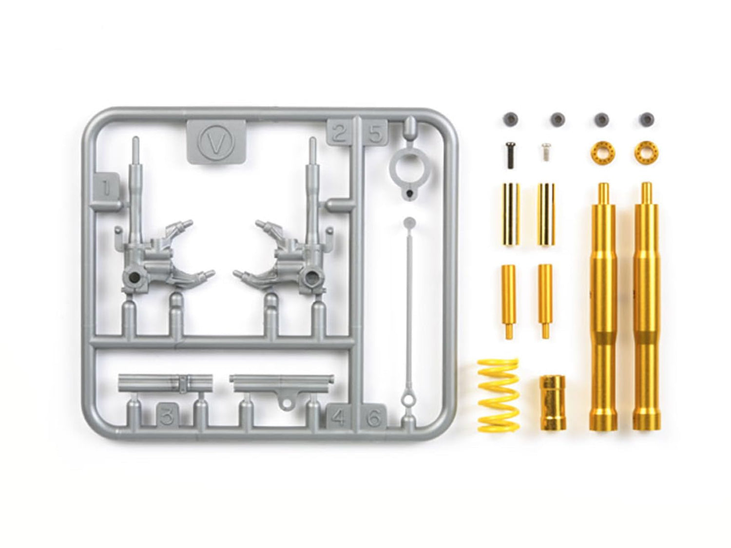 TAMIYA 1/12 Scale Model Detail Parts for Kawasaki Ninja ZX-RR Front Fork