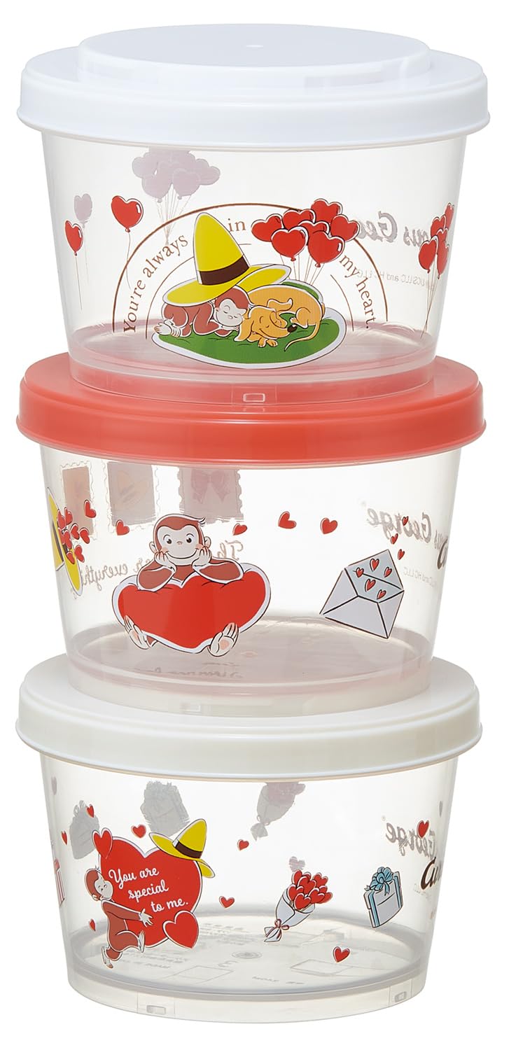 Skater Bento Box 3-Piece Set with Joint Design and Dishwasher Safe