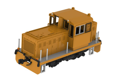 Plum 1/80 Scale Locomotive Model Kit Yellow Plastic