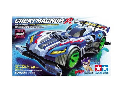 TAMIYA Great Magnum R Full Cowl Mini 4WD Model Kit FM-A Chassis