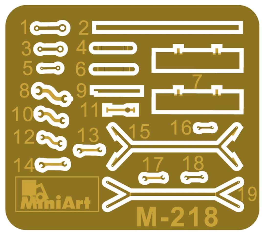 Miniart 1/48 Tool Set for Model Building and Crafting
