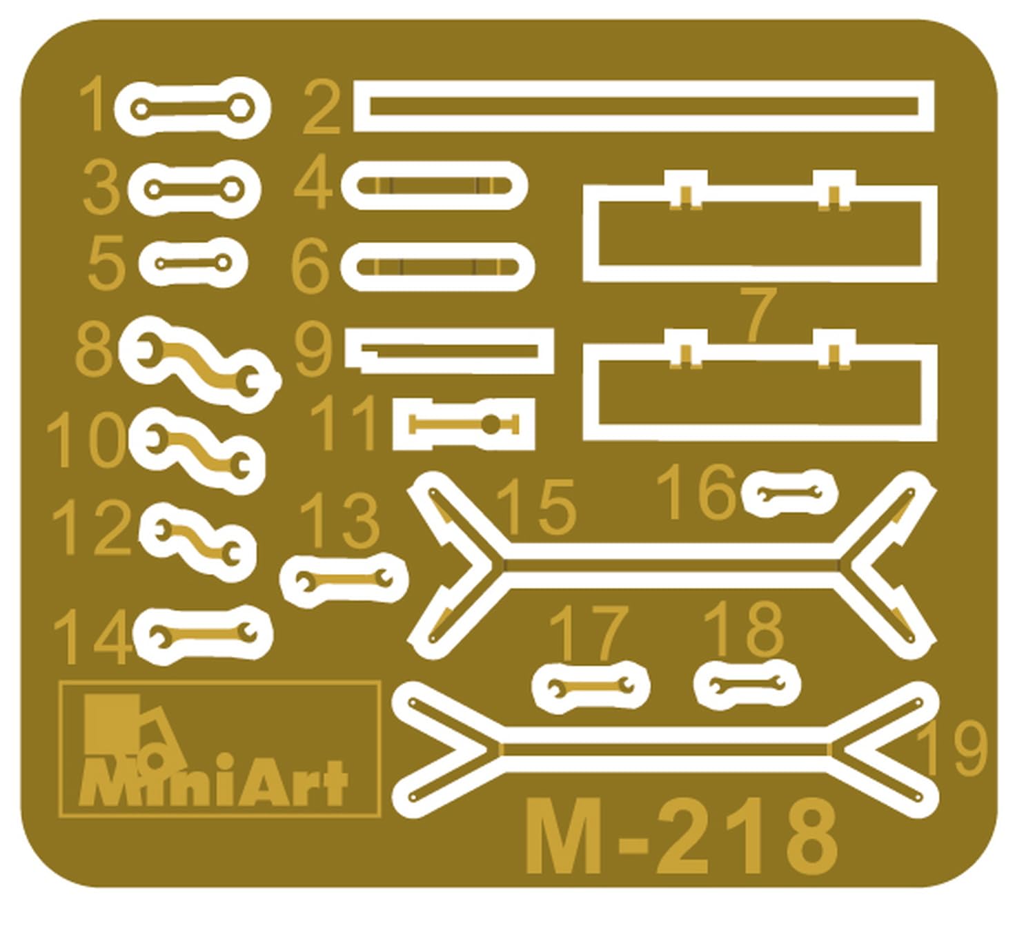 Miniart 1/48 Tool Set for Model Building and Crafting