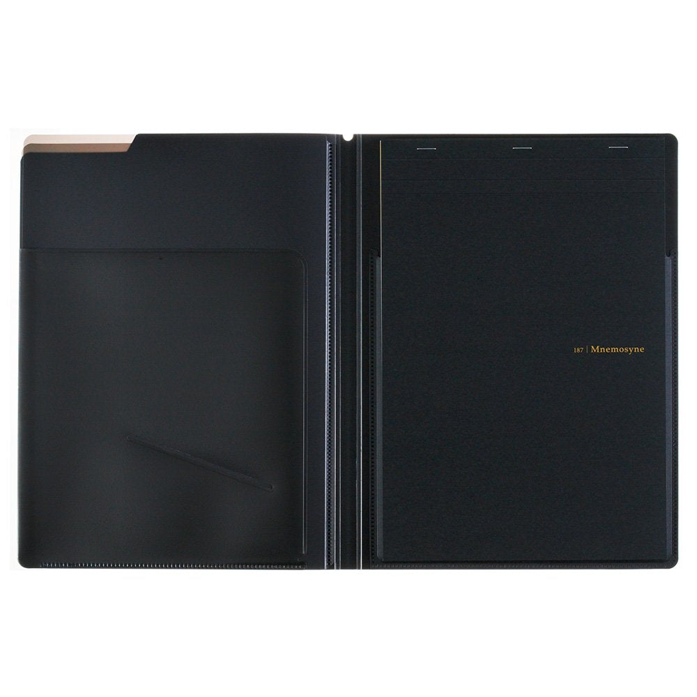 maruman Mnemosyne A4 Note Pad &amp; Holder with 5 Pockets HN187FA