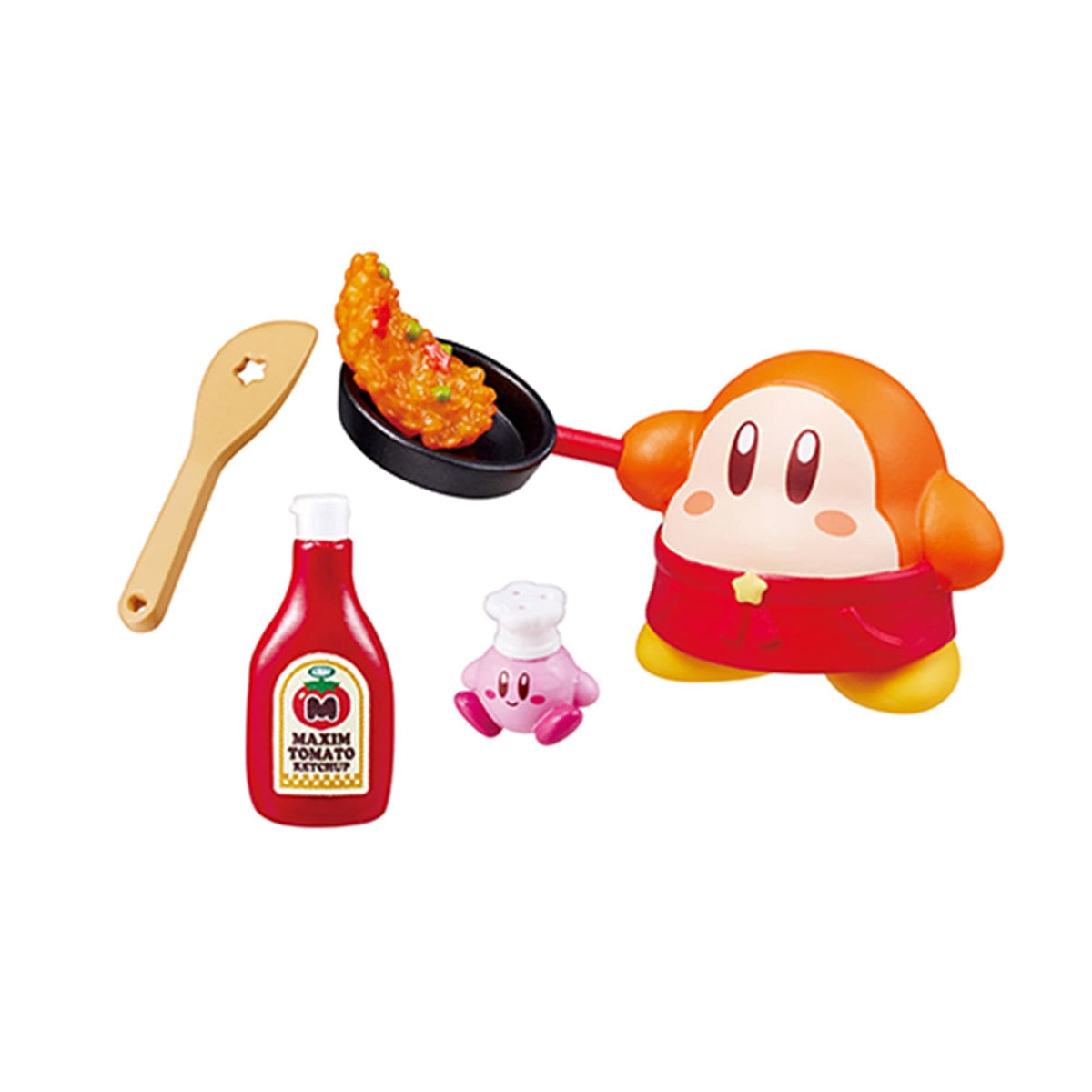 RE-MENT Kirby Hungry Kirby Kitchen Collectible Figure Set