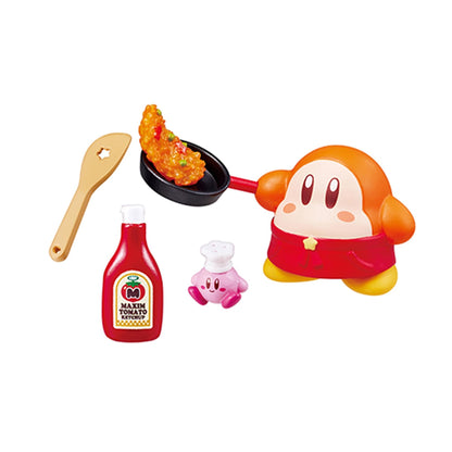 RE-MENT Kirby Hungry Kirby Kitchen Collectible Figure Set